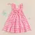 Vestido Midi Quadriculado - Lily Queen Loja Infantil