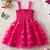 Vestido Princesa Borboletinhas 3D - comprar online