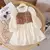 Vestido Chiffon Manga Longa - Lily Queen Loja Infantil