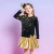 Vestido Luxo Estrelinhas Douradas