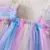 Vestido Arco-Íris Asinha de Borboleta - Lily Queen Loja Infantil