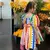 Vestido Vestido Coloridah Manga Bufante - Lily Queen Loja Infantil