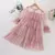 Vestido Chiffon Estrelinhas Manga Longa na internet