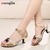 Salto Dourado Para Mulheres, Correia De Tornozelo, Toe A - comprar online