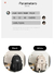 Mochila de nylon de grande capacidade para homens e mulheres, mochila de computa