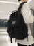 Mochila de nylon de grande capacidade para homens e mulheres, mochila de computa