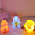 Imagem do Pokemon Pikachu LED Night Light para crianças, anime bonito, luz suave, quarto,