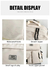 Mochila de nylon de grande capacidade para homens e mulheres, mochila de computa na internet