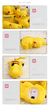 Pokemon Pikachu LED Night Light para crianças, anime bonito, luz suave, quarto,