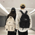 Imagem do Mochila de nylon de grande capacidade para homens e mulheres, mochila de computa