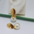 Aro Colgante en Perla Enchapado a Oro 18k - comprar online