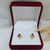 Aro Abridor Enchapado a Oro 18k