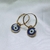 Argolla Con Ojo Turco Enchapado a Oro 18k - comprar online