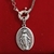 Collar con Dije Medalla Milagrosa Plata de Bali - comprar online
