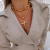 Collar Cruz Enchapado A Oro 18k - comprar online
