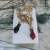 Pulsera Com Figa Enchapado a Oro 18k