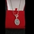 Collar con Dije Medalla Milagrosa Plata de Bali - tienda online