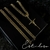 Colla Con Cruz Nudo de la Prosperidad Enchapado A Oro 18k - Joyas antonela 18k