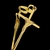 Dije Cruz Nudo de la Prosperidad Enchapado a Oro 18k-DJ6617