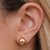 Conjunto Pulsera y Arito Bolitas Enchapado a Oro 18k - tienda online