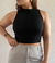 Halter top negro