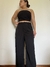 Set negro strapless