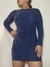 Vestido azul backless