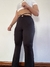 Pant negro con tiras