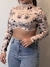 Top estampado