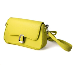 Cartera verde lima