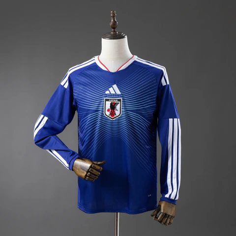 Camisa I Manga Longa Seleção Japão 26/27 Modelo Torcedor