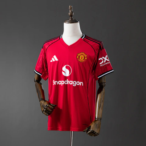 Camisa I Manchester United 25/26 Modelo Torcedor