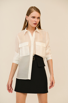 CAMISA MANGA LONGA LAPELA - loja online