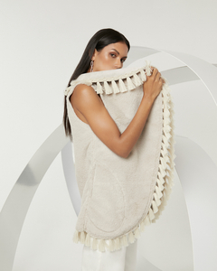 COLETE MAXI FRANJAS PELE - comprar online
