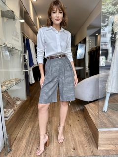 Imagem do BERMUDA POPPY OVERSIZED SILVER STRIPES
