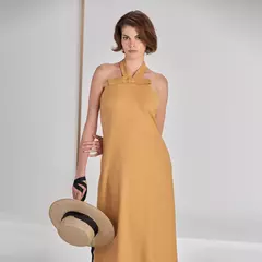 VESTIDO ALOUETTE LONGO FRENTE UNICA na internet