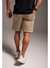 Bermuda Masculina Moletom Bege listra - Anarhu - comprar online