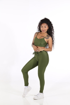 Top Liz Verde Militar - comprar online
