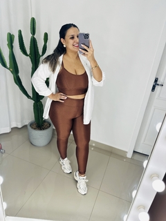 Top Paty Marrom