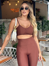 Top Sara Marrom