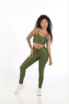 Legging Juh empina Verde Floresta
