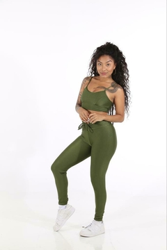 Legging Juh empina Verde Floresta na internet