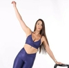 Top Lara Azul Marinho