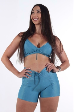 Shorts Empina Luana Azul Jeans na internet