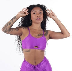 Top Bia Violeta