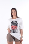 Camisetão Over Branca Donuts