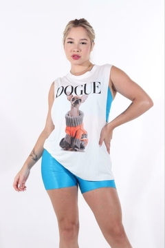 Regatão Ana Pincher Dogue Branca