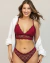 Conjunto bralette de encaje Salmón en internet
