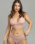 Conjunto bralette de encaje Salmón - comprar online
