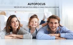 Webcam 8mp depstech 4k hd, Câmera da web usb, foco automático microfone portátil, chamada de vídeo, zoom. na internet